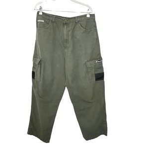 Vintage Fuel‎ Clothing Co. cargo pants Y2K Green size 34
